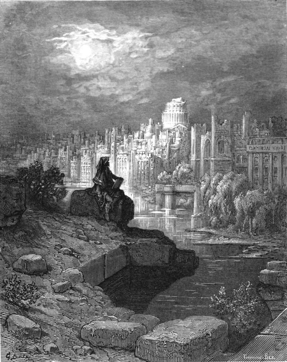 „Nowozelandczyk”, 1872. autorstwa Gustave Dore