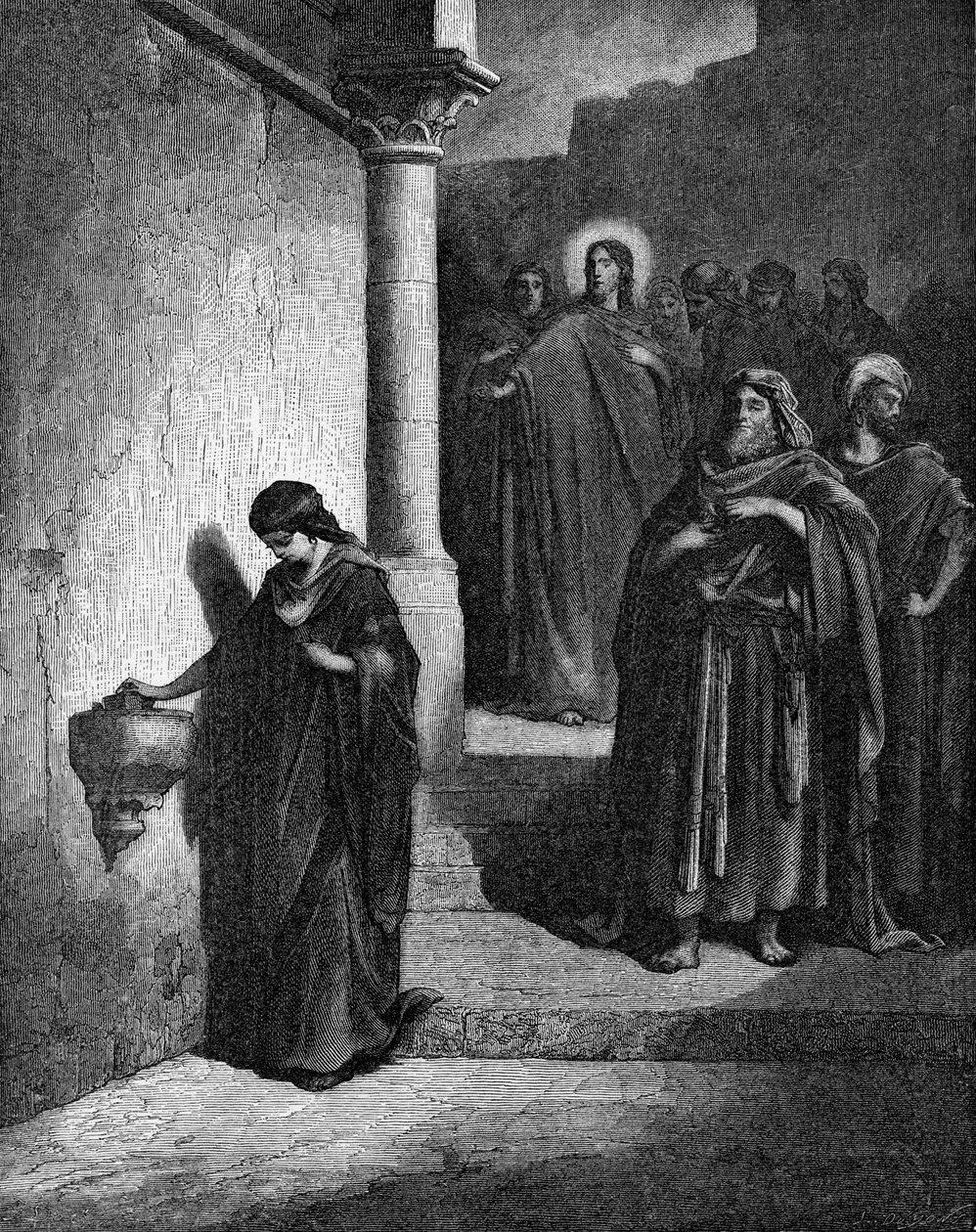 Roztocza wdowy autorstwa Gustave Dore