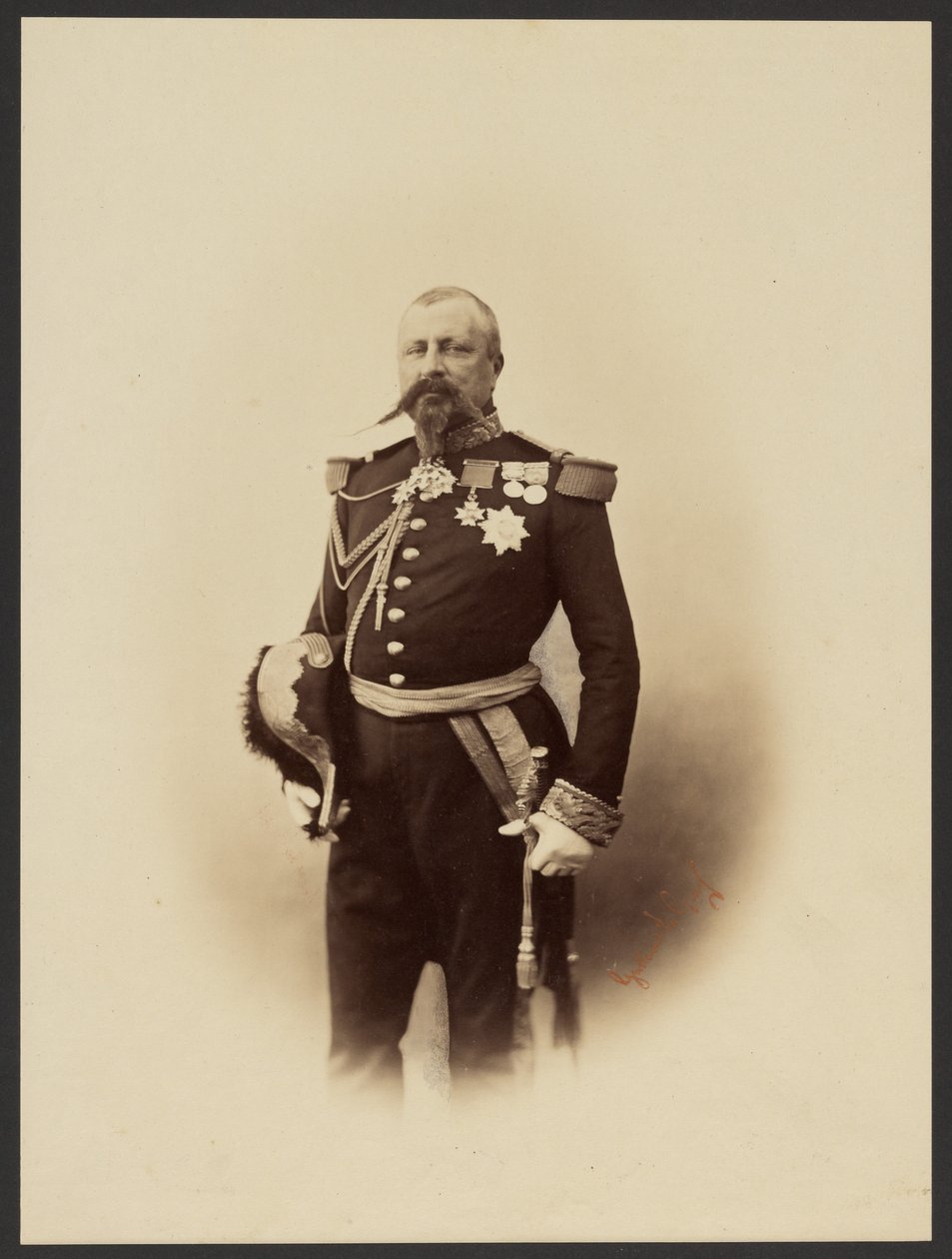 Generał Le Boeuf autorstwa Gustave Le Gray