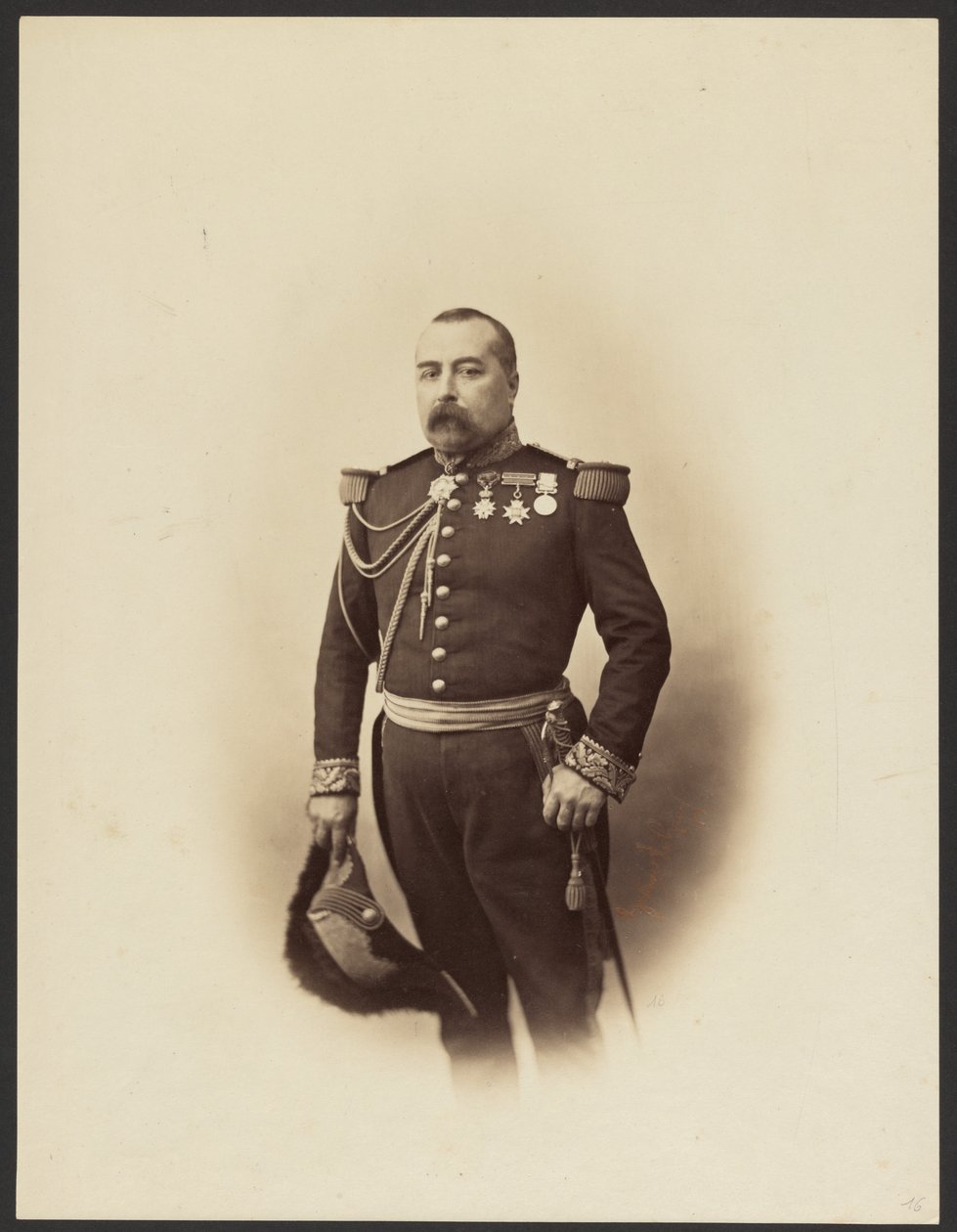Generał Maneque autorstwa Gustave Le Gray