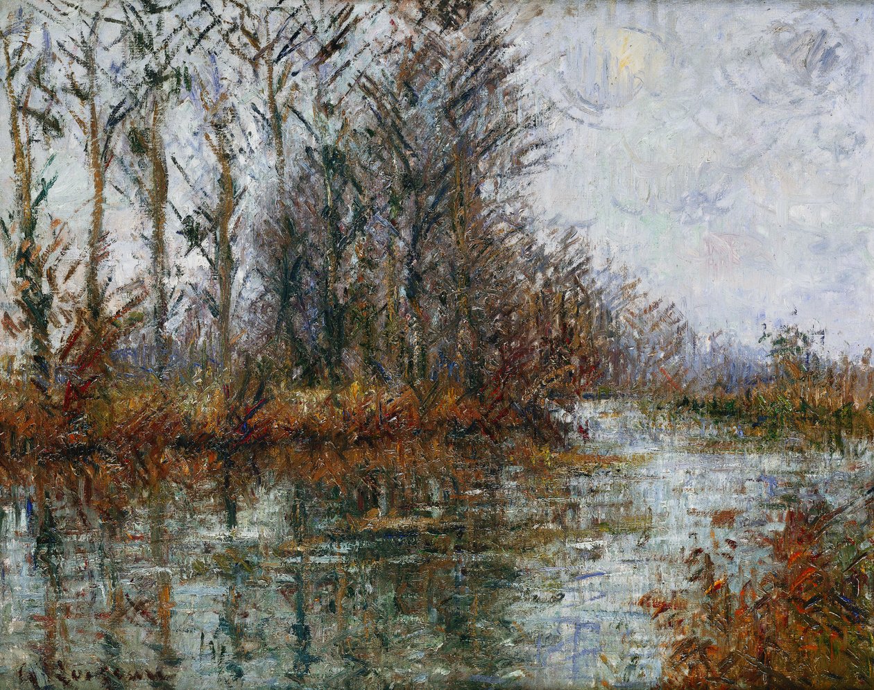 Turn of the Eure; Turn of the Eure, autorstwa Gustave Loiseau