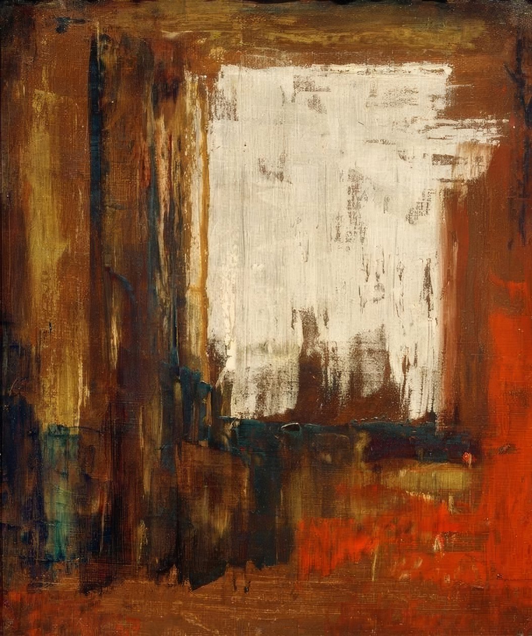 Wnętrze. Naszkicować autorstwa Gustave Moreau