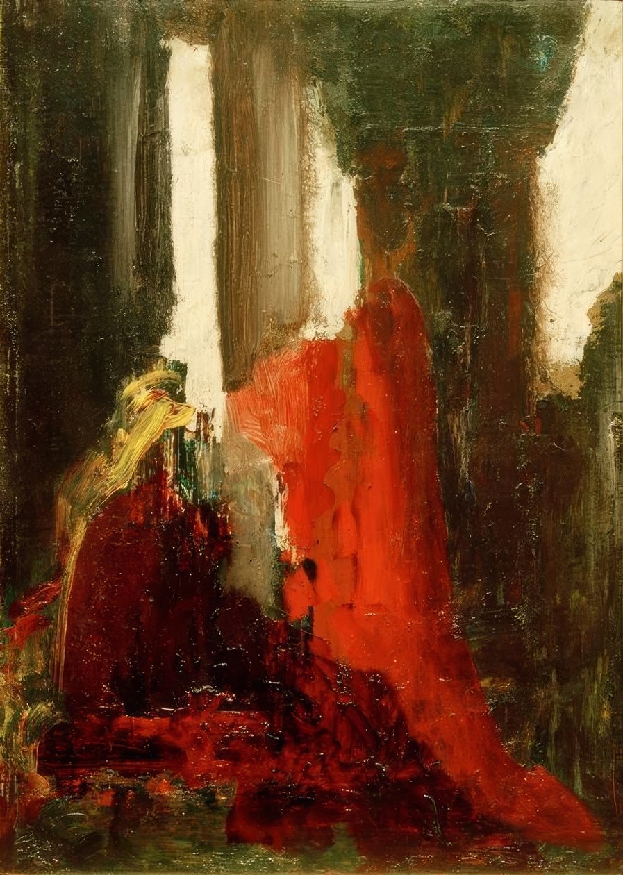 Bez tytułu (szkic kolorowy) autorstwa Gustave Moreau