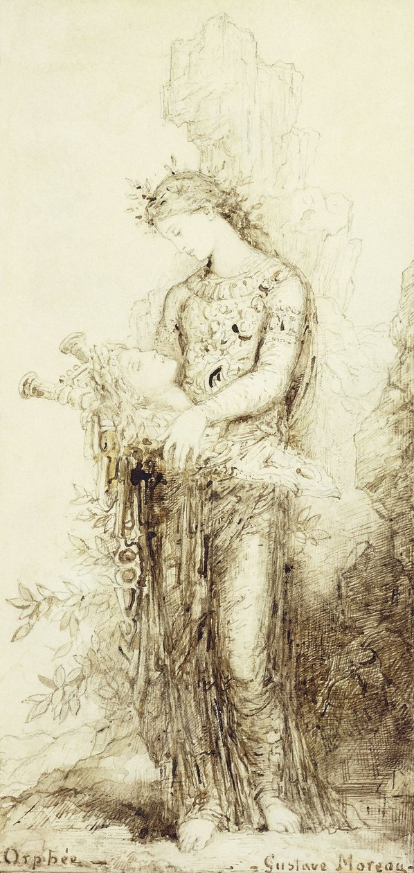 Orfeusz; Orfeusz, autorstwa Gustave Moreau