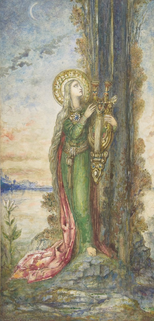 św. 1890-95. autorstwa Gustave Moreau