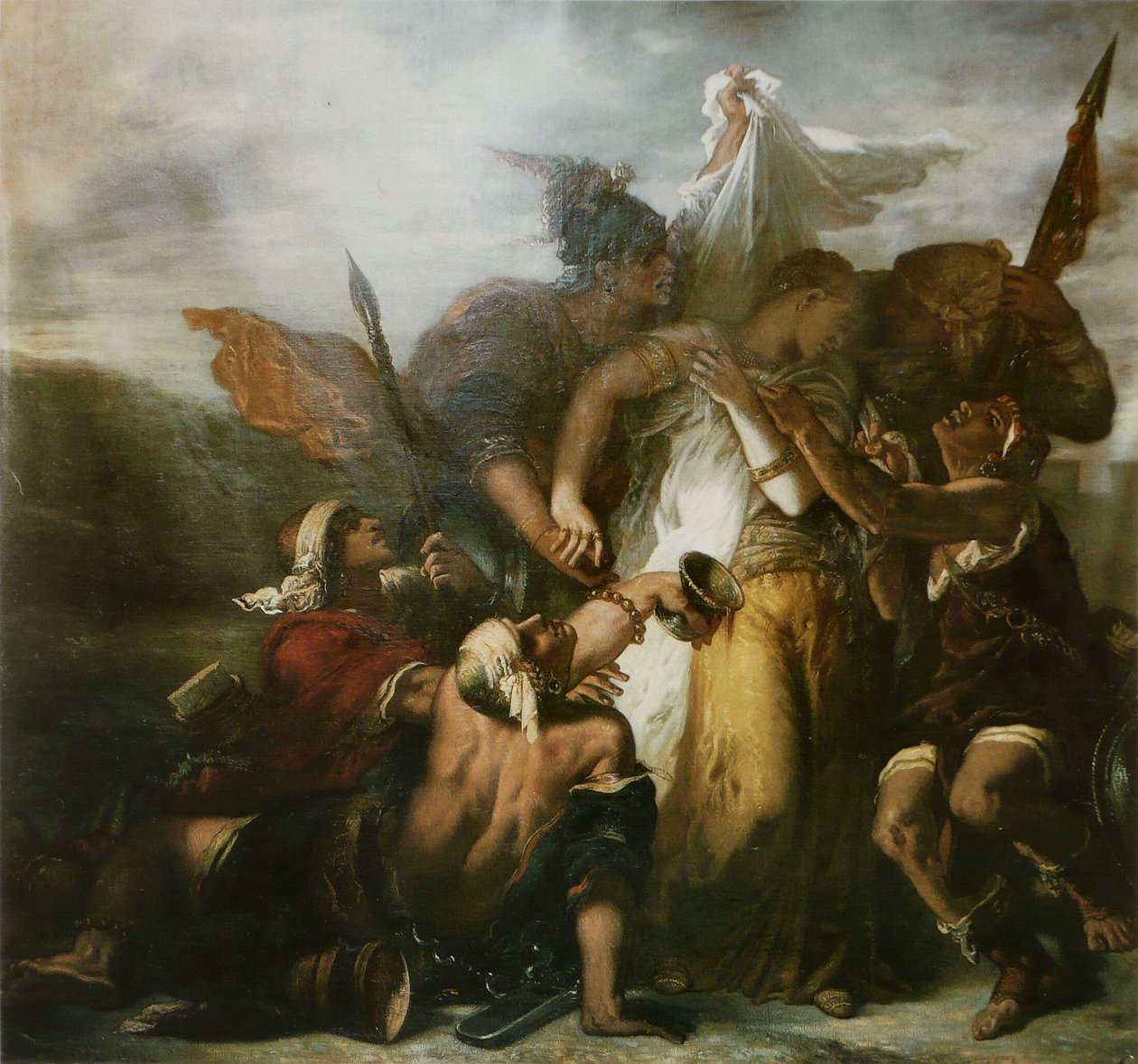 Pieśń nad pieśniami autorstwa Gustave Moreau