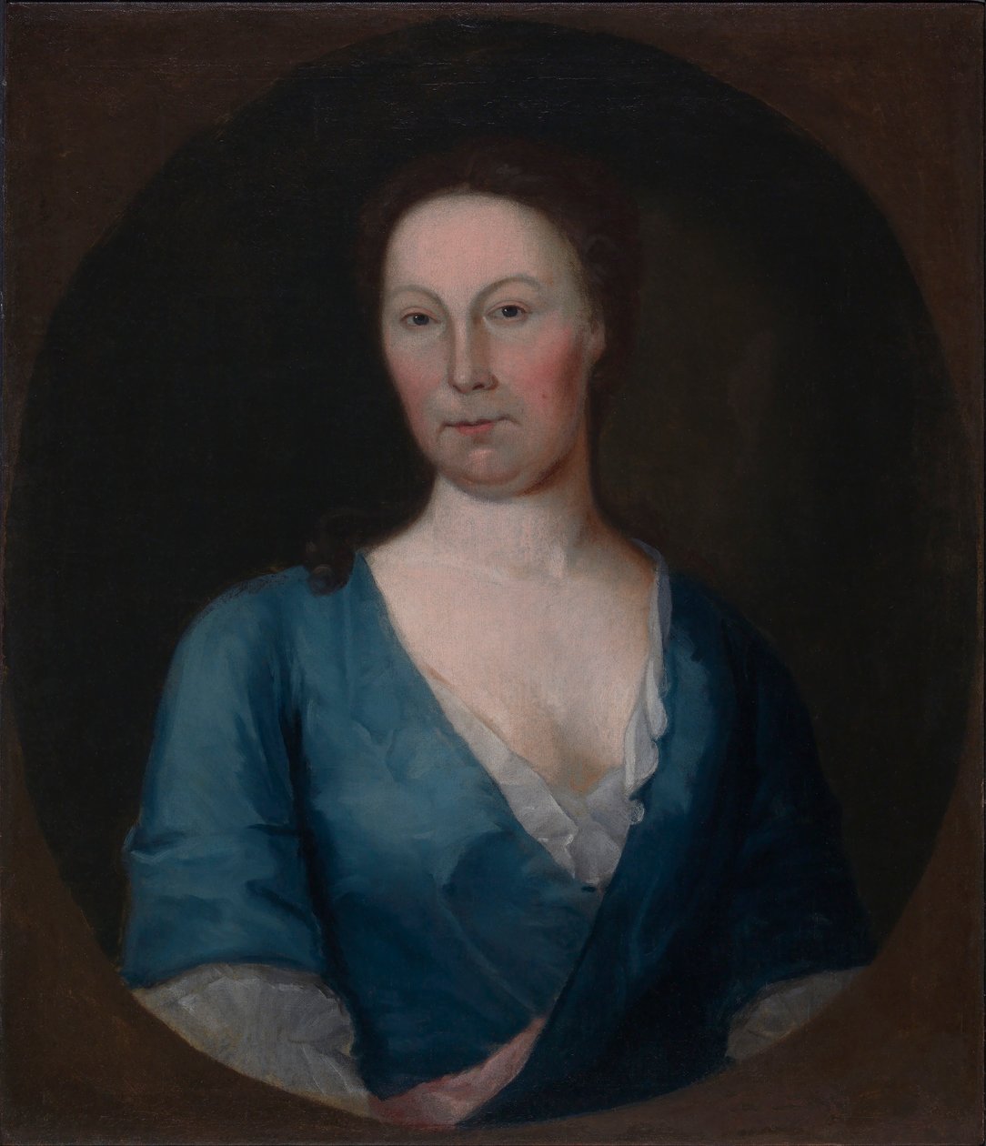 Pani Gustavus Brown autorstwa Gustavus Hesselius