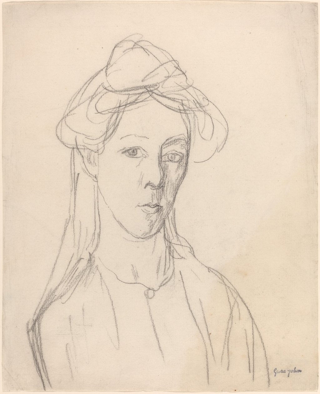 Autoportret autorstwa Gwen John