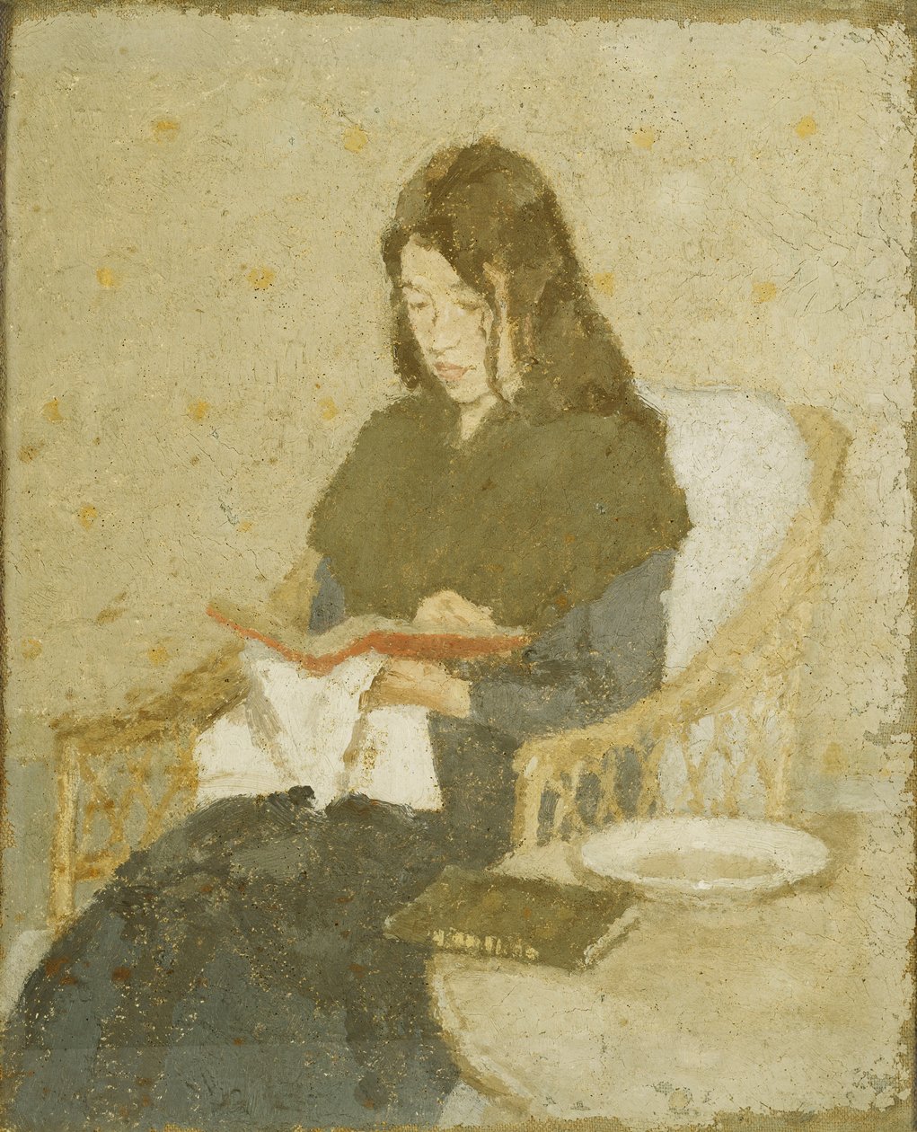 Siedząca kobieta, 1919-1926 autorstwa Gwen John