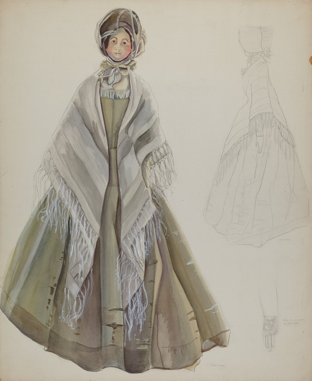 Lalka Kwakrów autorstwa Gwyneth King