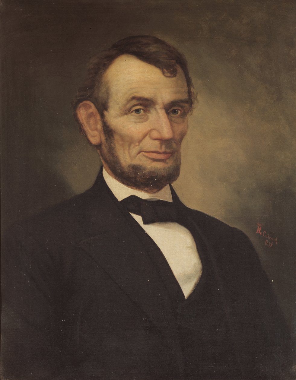 Abraham Lincoln, 1888 r autorstwa H. Colcard