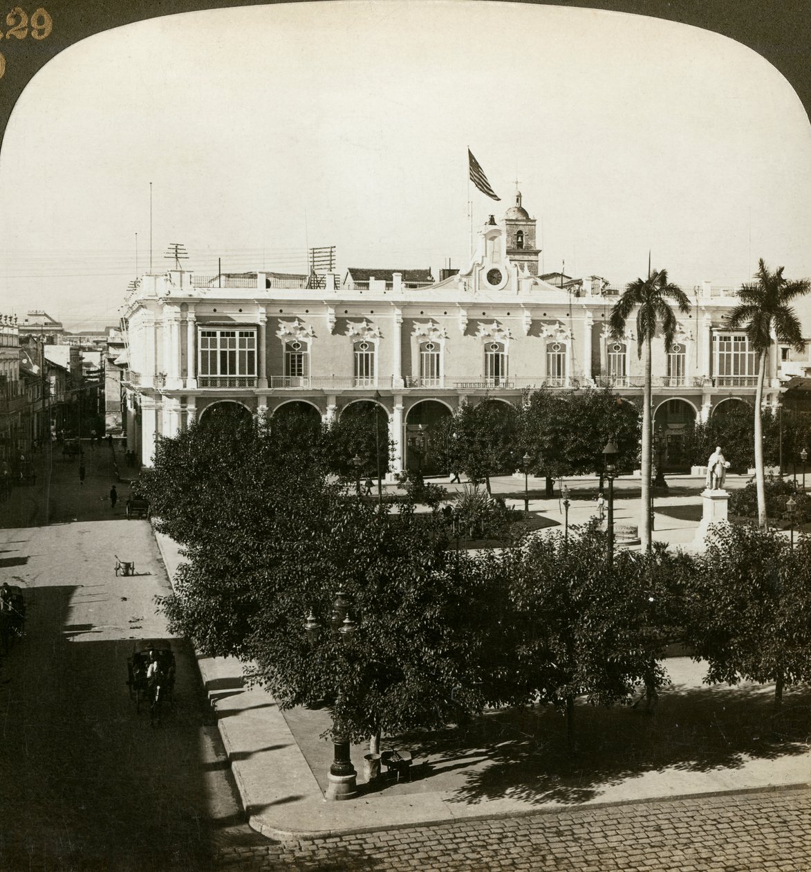 Pałac generałów kapitana, Hawana, Kuba. autorstwa H. C. White