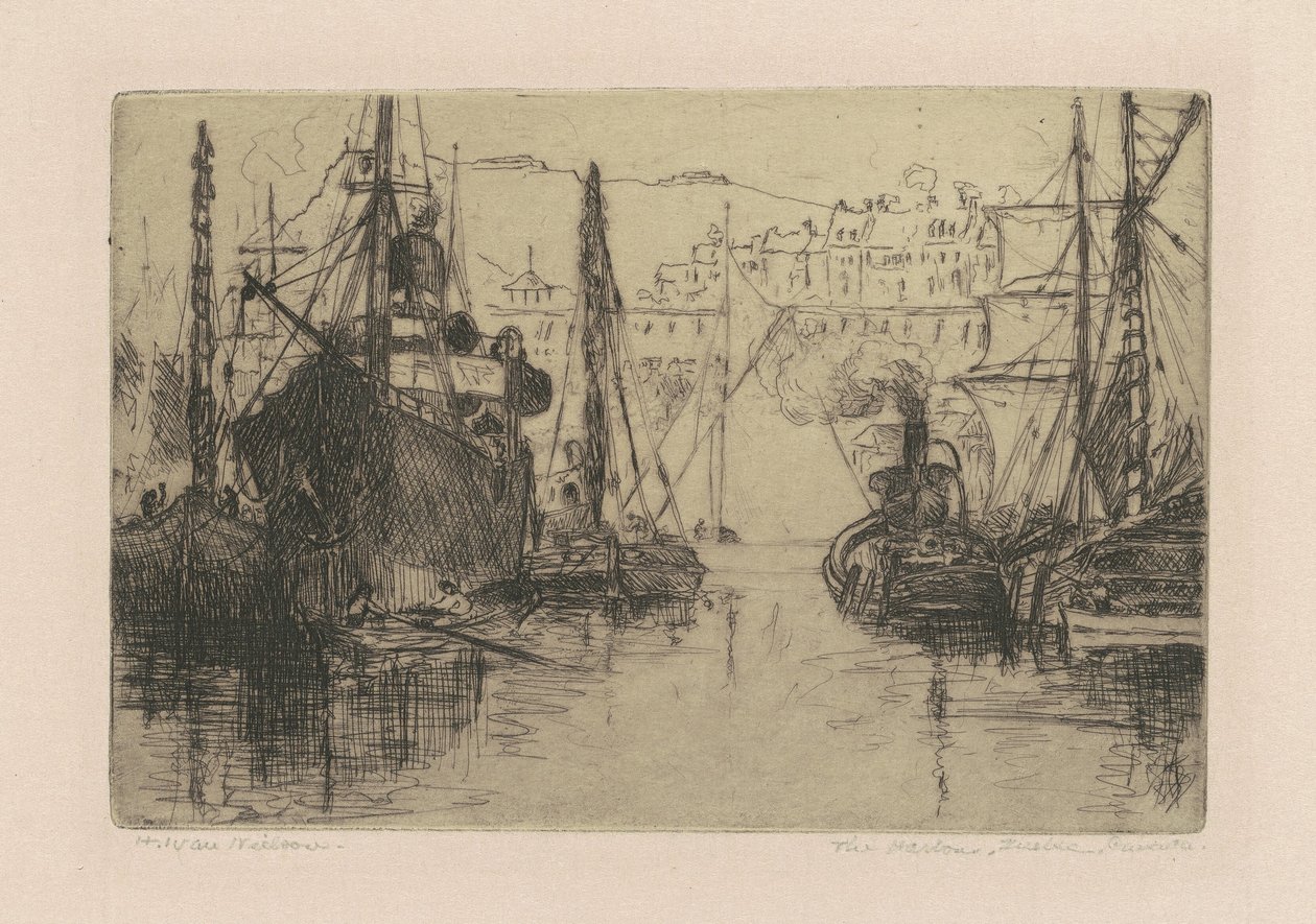 Port, Quebec, Kanada autorstwa H. Ivan Neilson