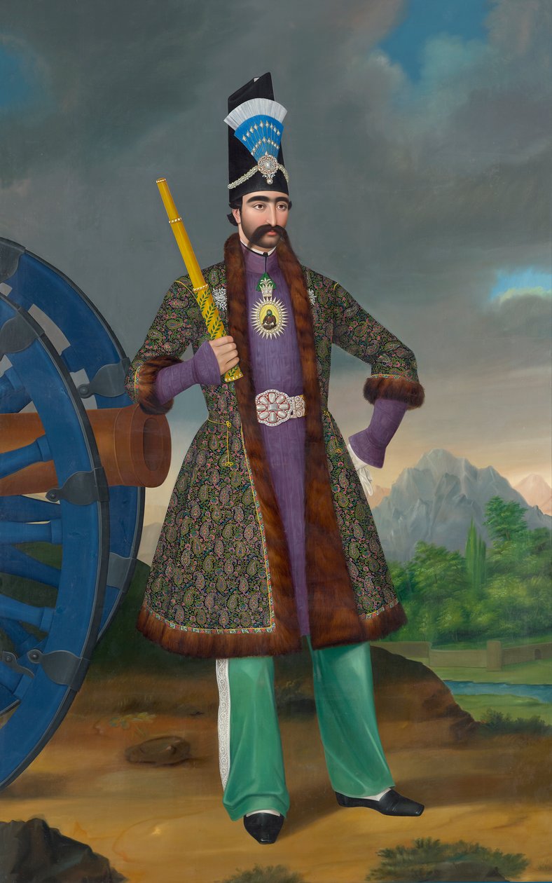 Naser ad-Din, szach Persji autorstwa Hakob Hovnatanyan