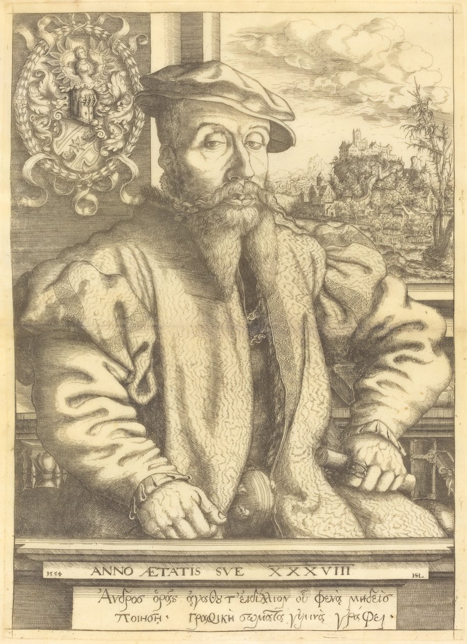 Georg Roggenbach autorstwa Hanns Lautensack