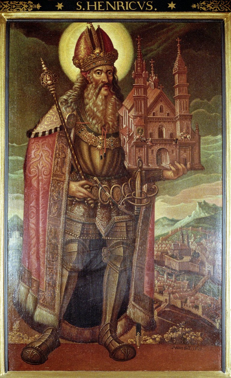 Cesarz Henryk II autorstwa Hans Bär