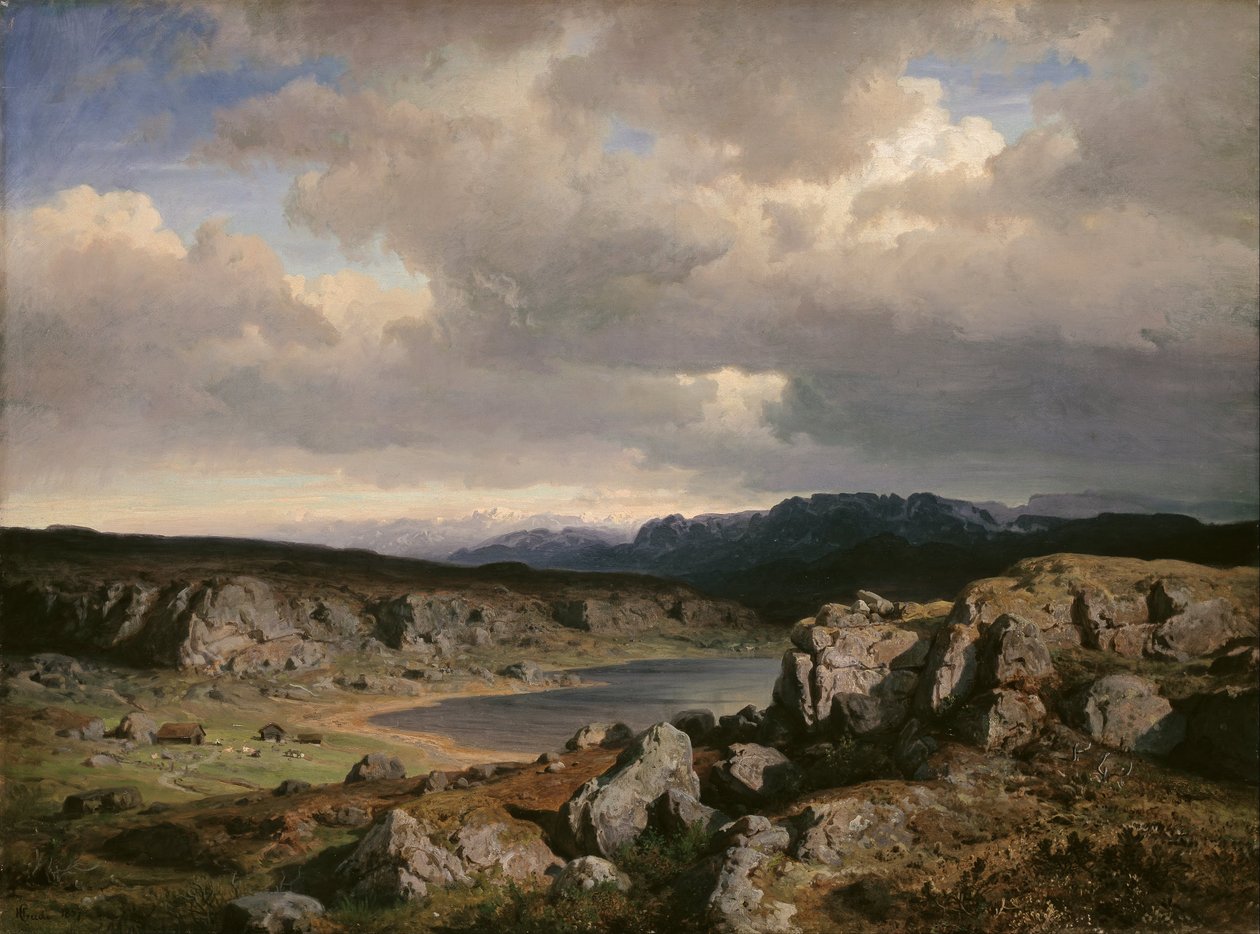 Wyżyny Norweskie autorstwa Hans Gude