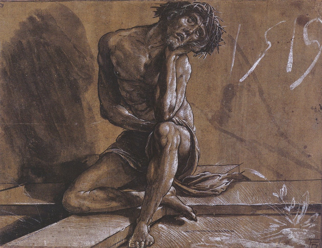 Chrystus w spoczynku autorstwa Hans Holbein der Jüngere