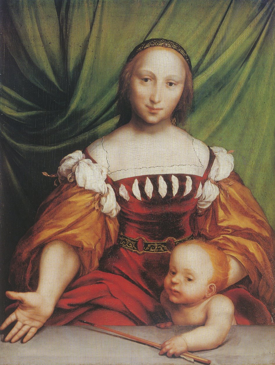 Wenus i Amor autorstwa Hans Holbein der Jüngere