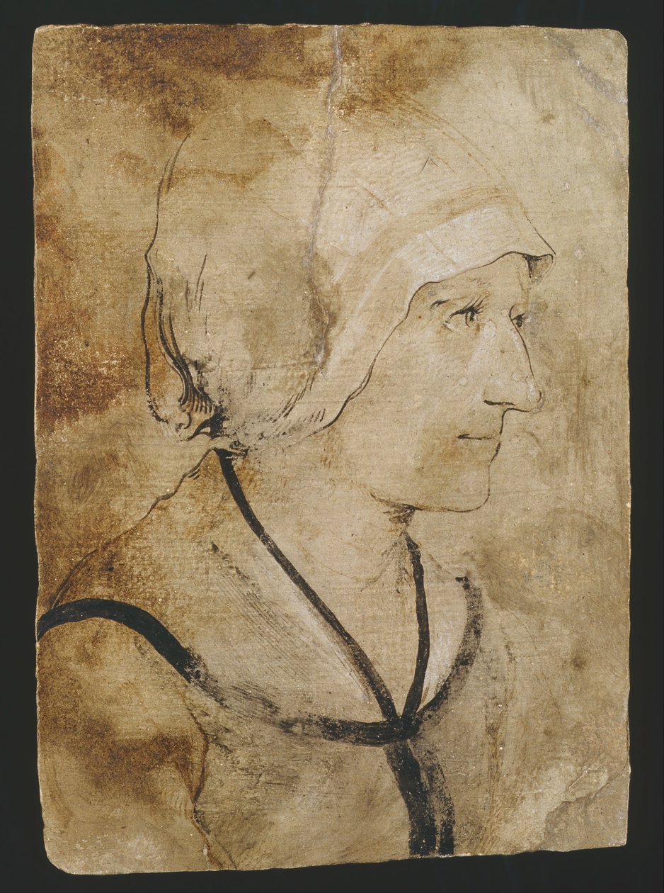 Portret żony nieznanego kamieniarza autorstwa Hans Holbein der ältere