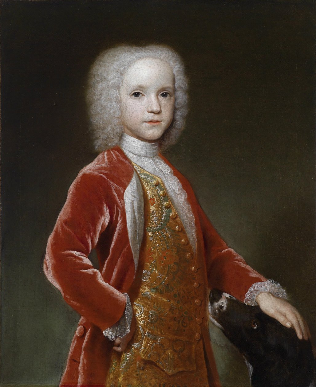 George Bubb Dodington, 1. baron Melcombe w dzieciństwie autorstwa Hans Hysing