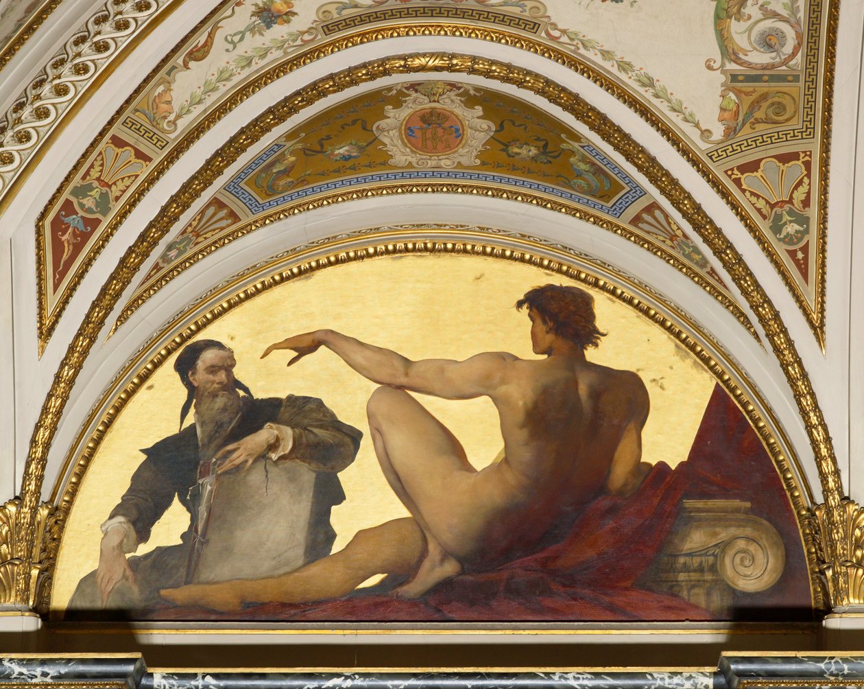 Michał Anioł Buonarroti autorstwa Hans Makart