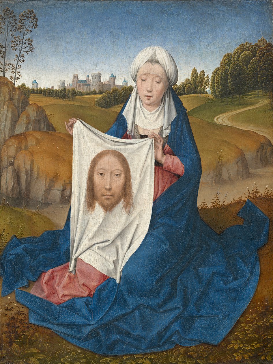 Św. Weronika, ok.1470-1475 autorstwa Hans Memling