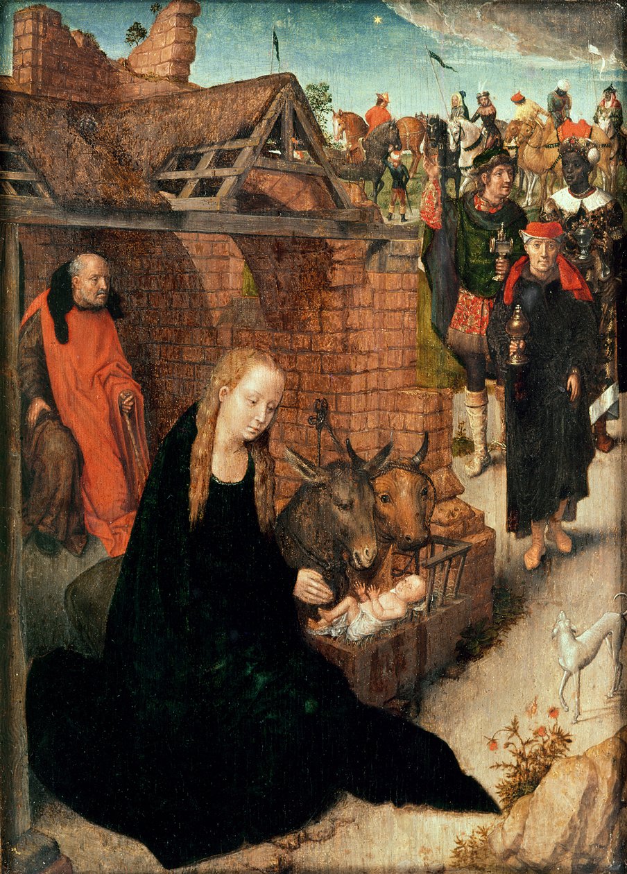 Narodzenie Chrystusa autorstwa Hans Memling