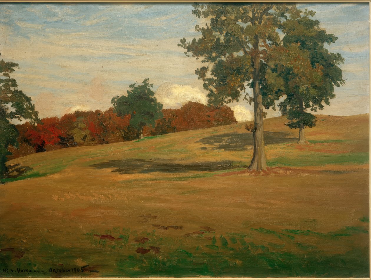 Jesień w Eifel autorstwa Hans Richard von Volkmann