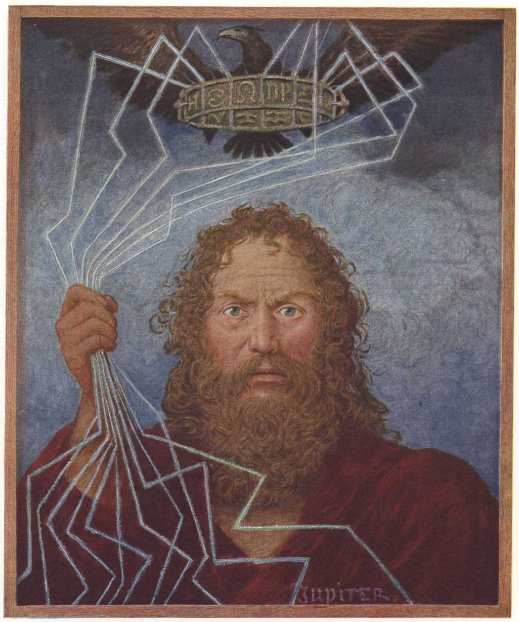 Jowisz angielski: Jowisz autorstwa Hans Thoma