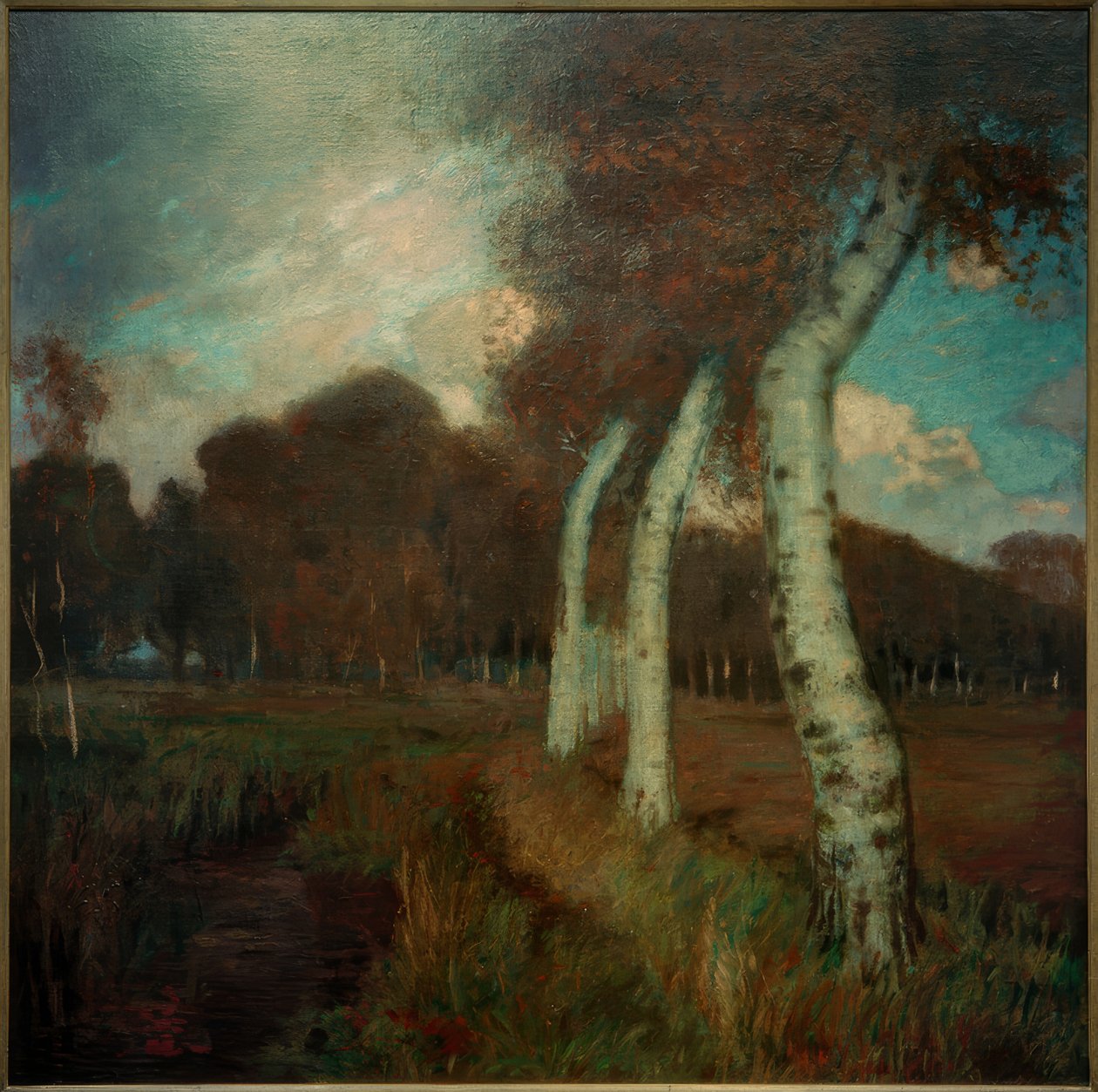 Brzozy jesienią autorstwa Hans am Ende