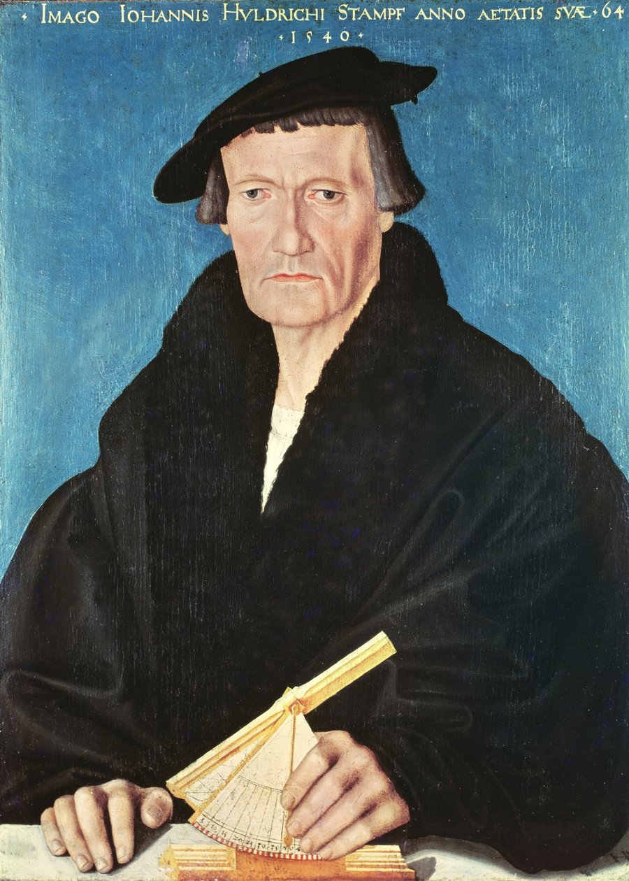 Portret Ulricha Stampfera autorstwa Hans Asper