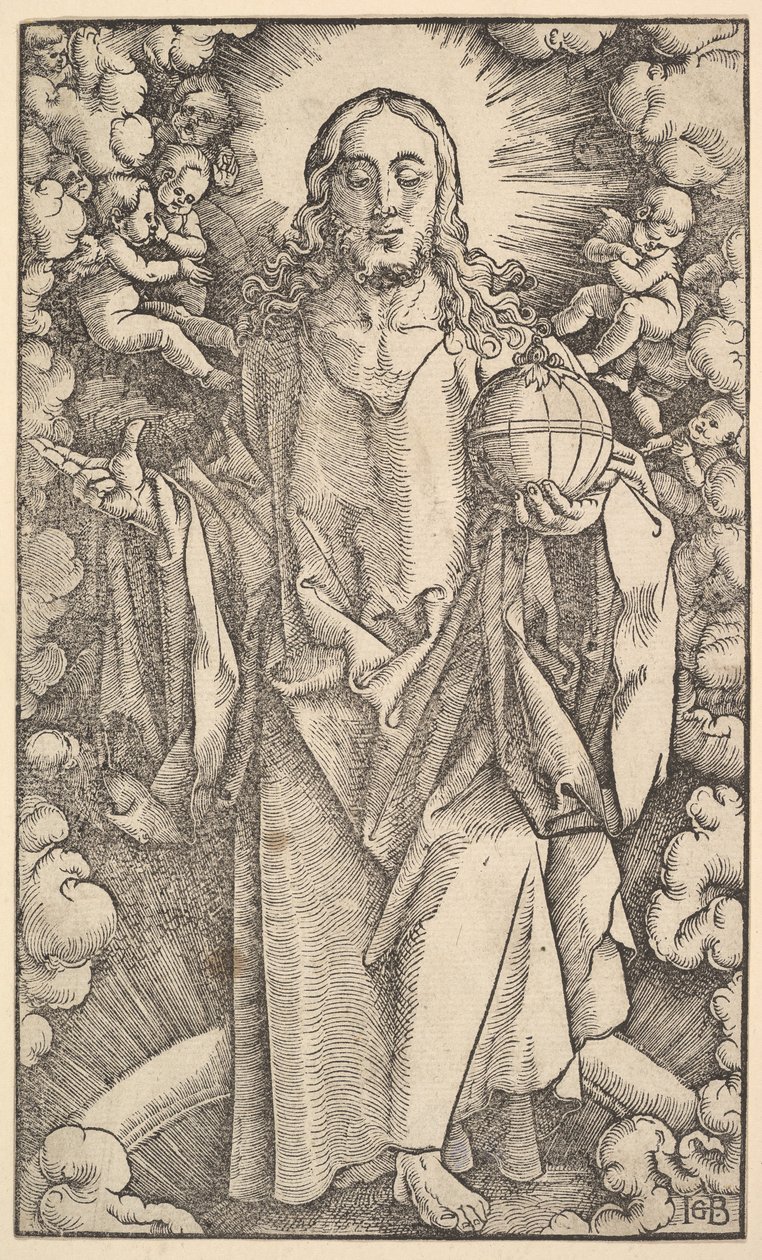 Chrystus od Chrystusa i Apostołów, 1519. autorstwa Hans Baldung