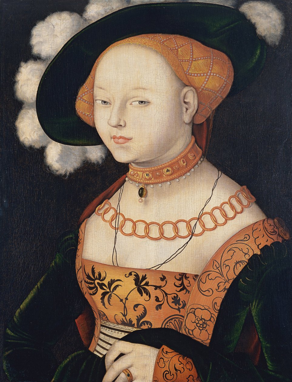 Portret damy, ok. 1530 autorstwa Hans Baldung