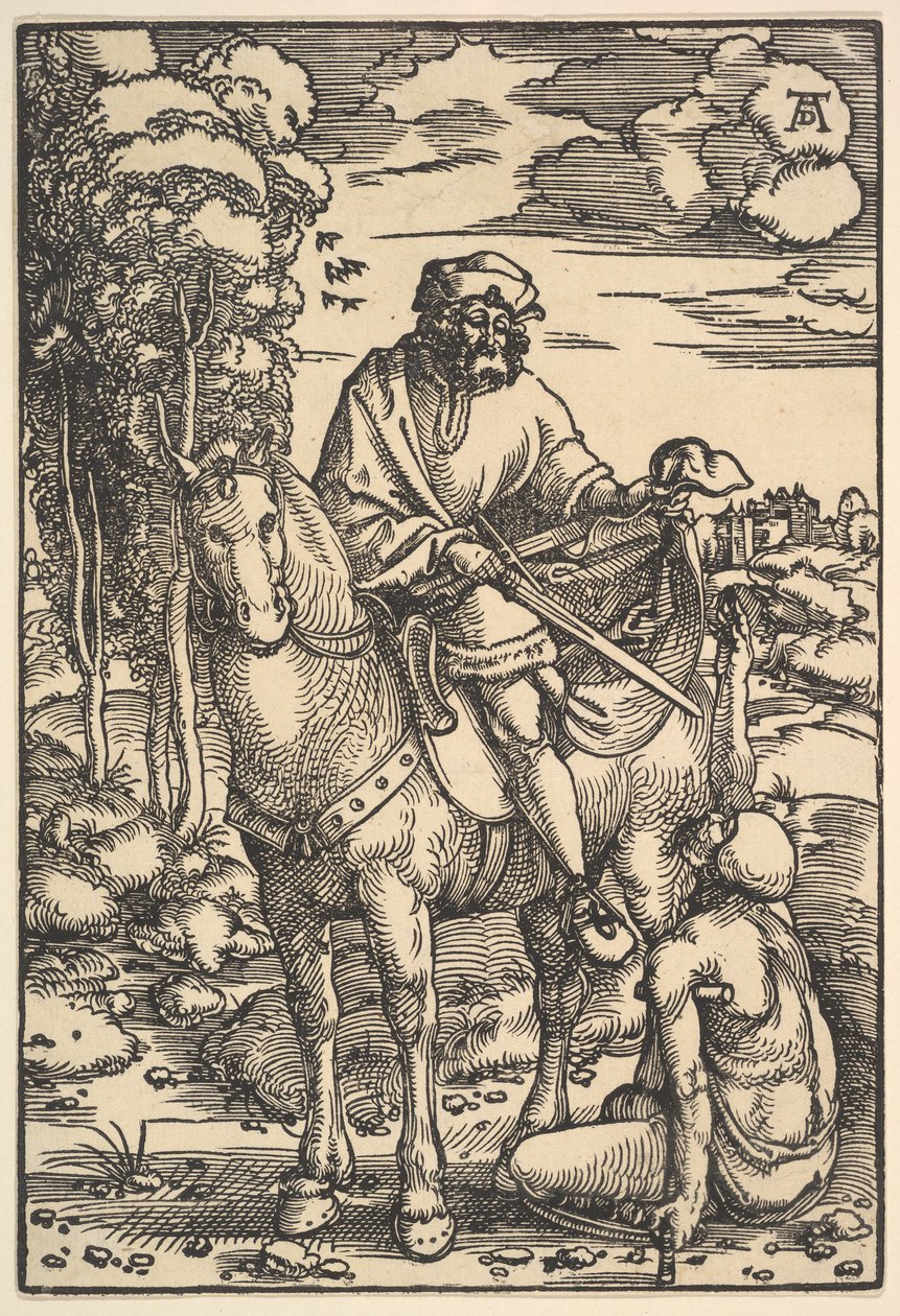 Św. Marcin, XVI wiek. autorstwa Hans Baldung