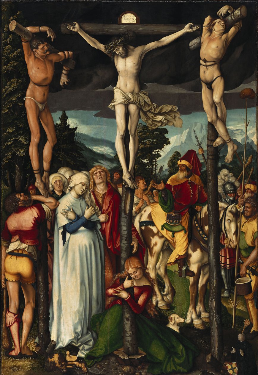Ukrzyżowanie Chrystusa, 1512 autorstwa Hans Baldung