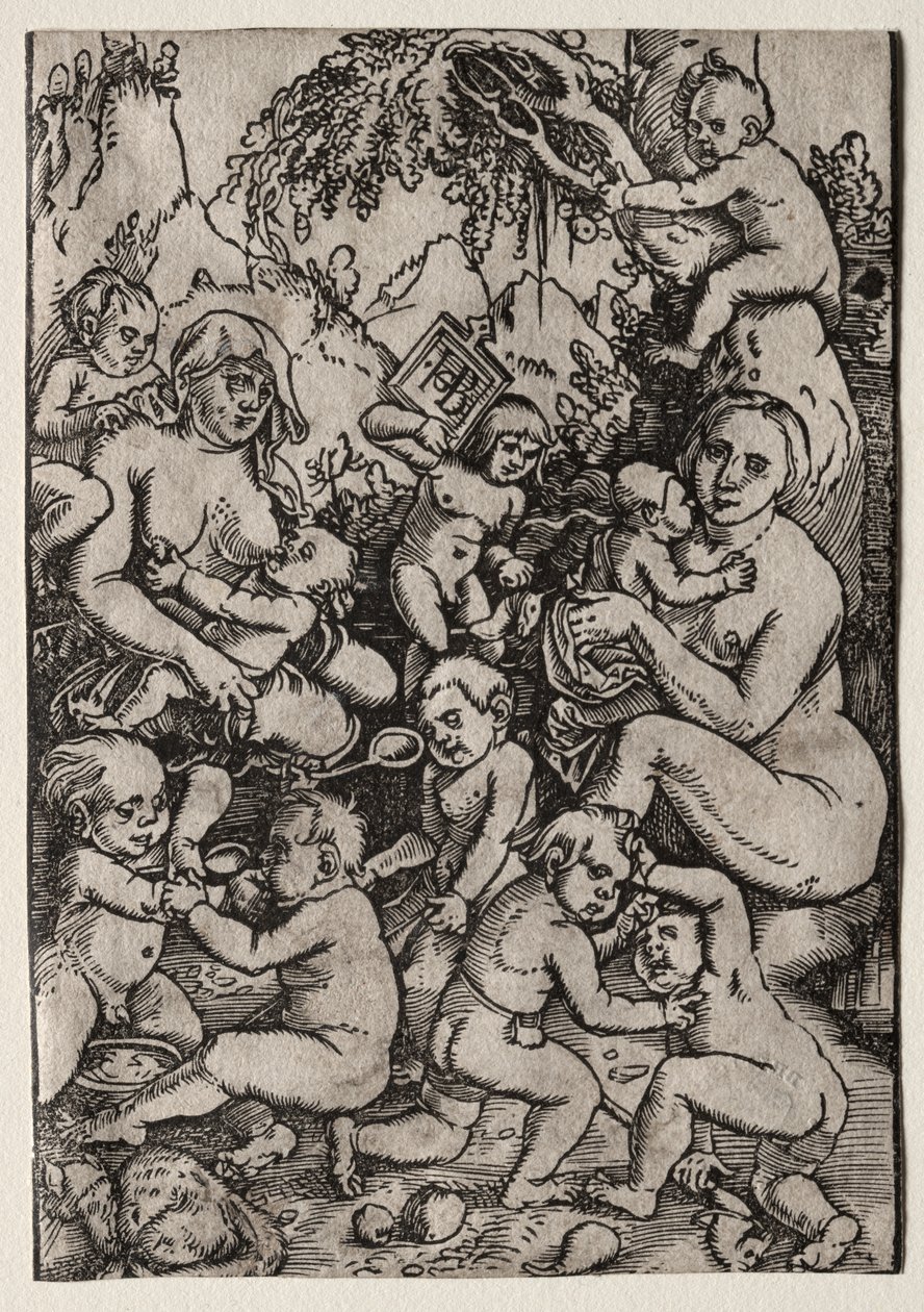 Dwie Matki autorstwa Hans Baldung