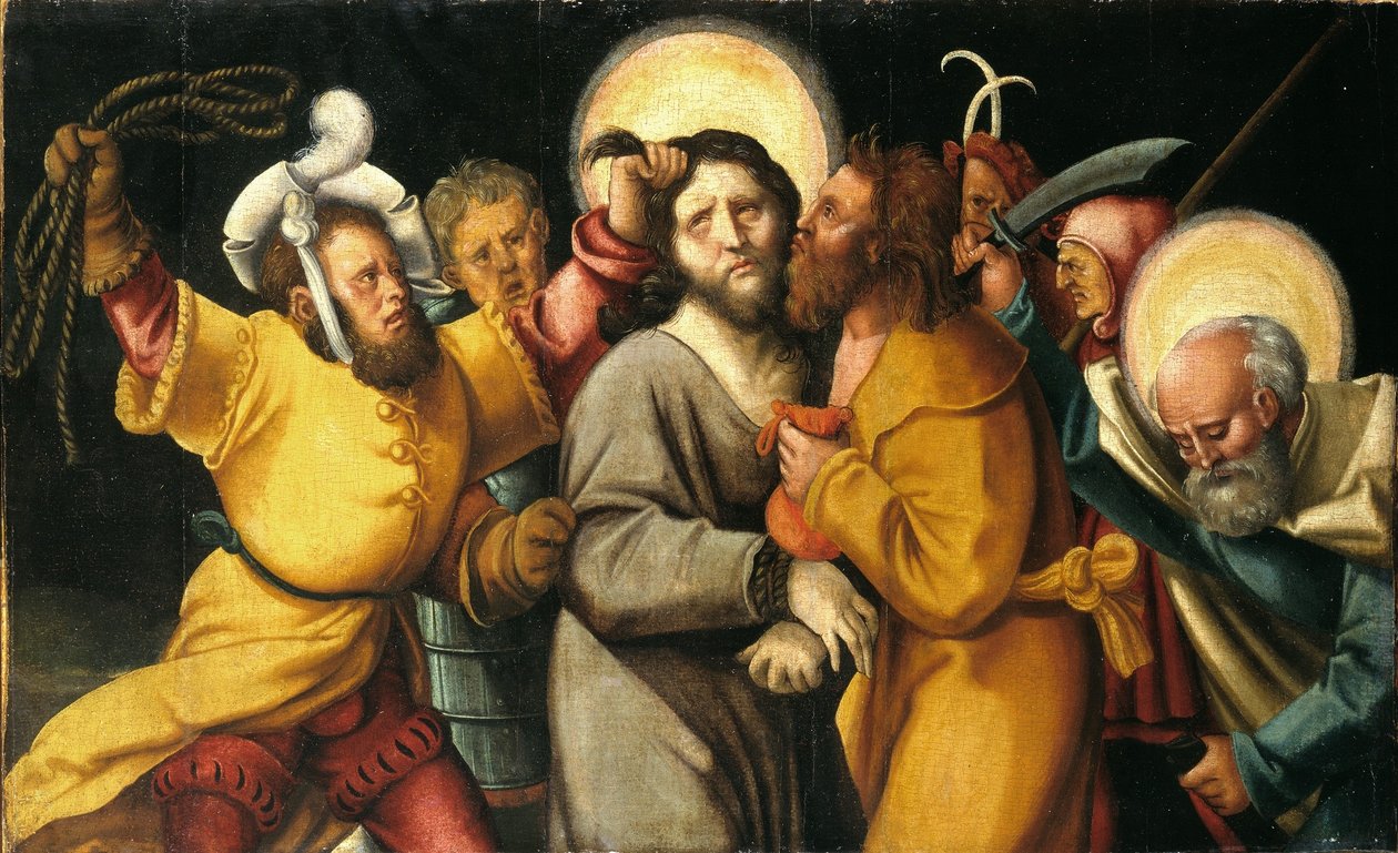 Niemiecki: Gefangennahme Christi Aresztowanie Chrystusa autorstwa Hans Baldung Grien