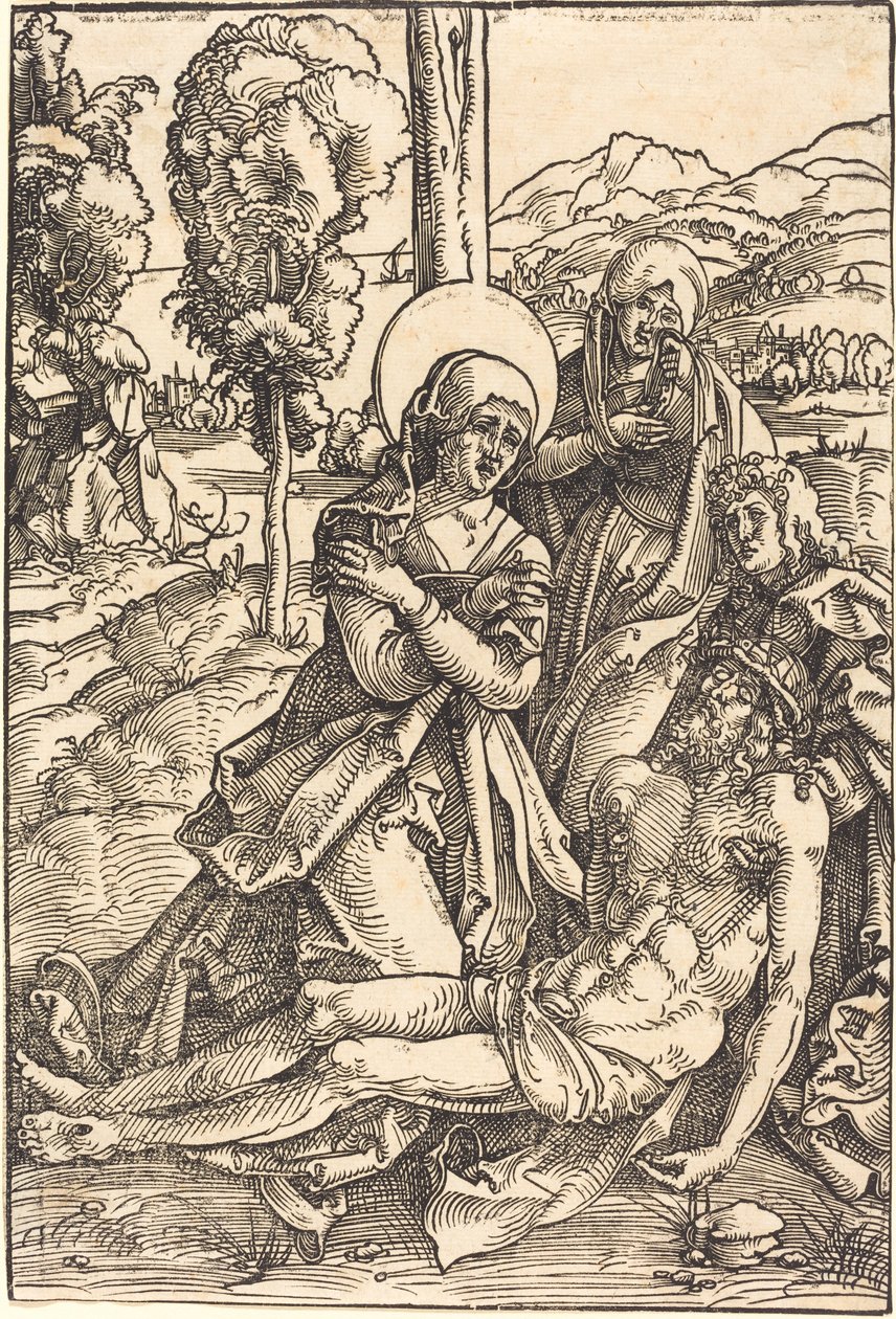 Opłakiwanie Chrystusa autorstwa Hans Baldung Grien