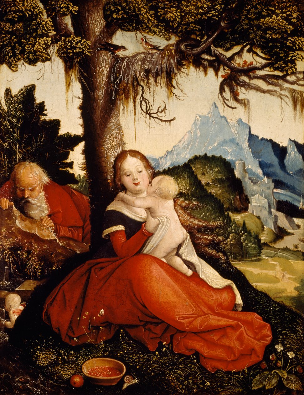 Египетоли руу нисэхдээ амарна autorstwa Hans Baldung Grien