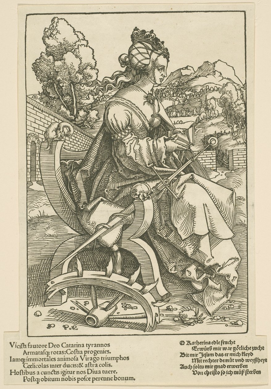 Święta Katarzyna autorstwa Hans Baldung Grien
