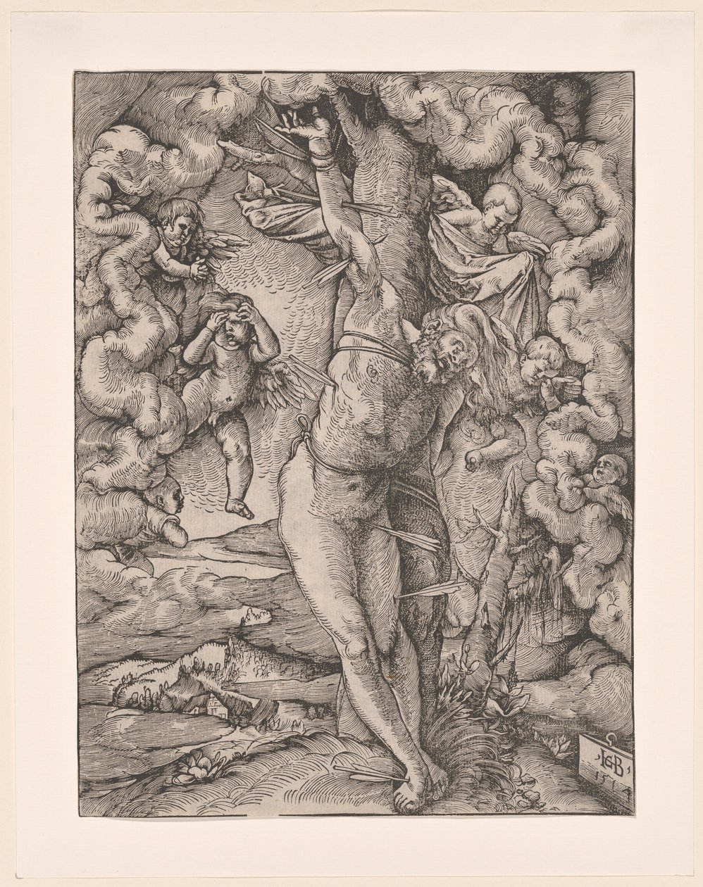 Duży Święty Sebastian autorstwa Hans Baldung Grien