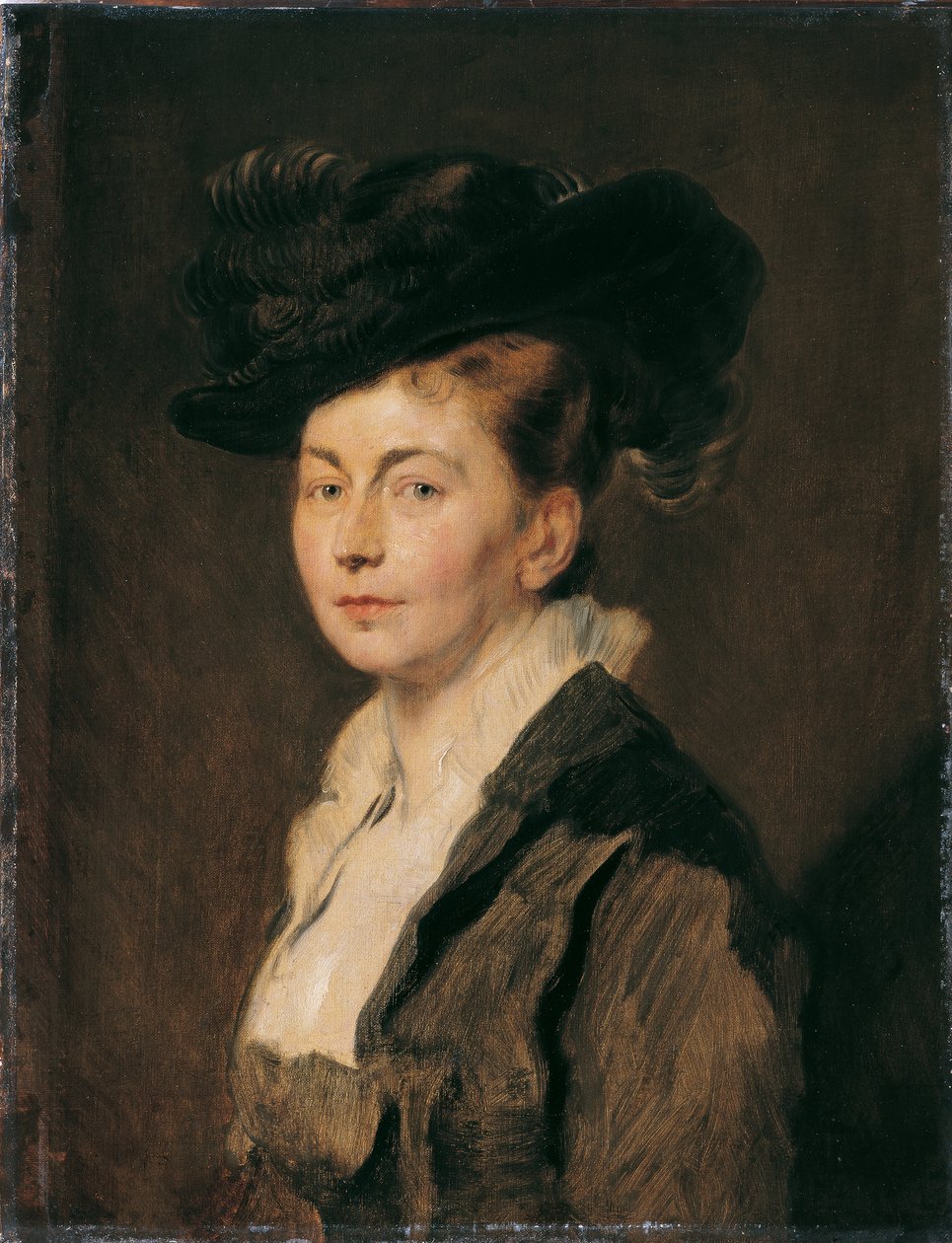 portret damy autorstwa Hans Canon