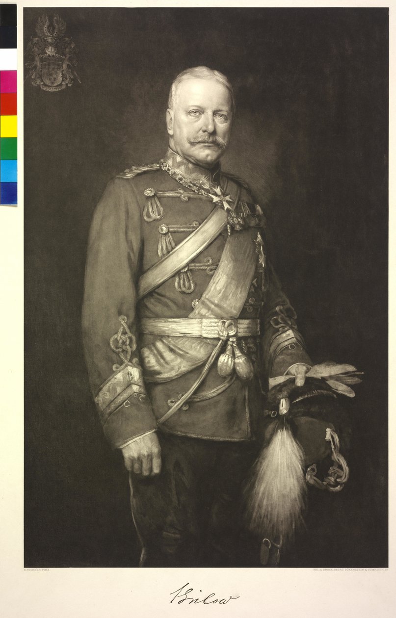 Bernard książę Buelow autorstwa Hans Fechner