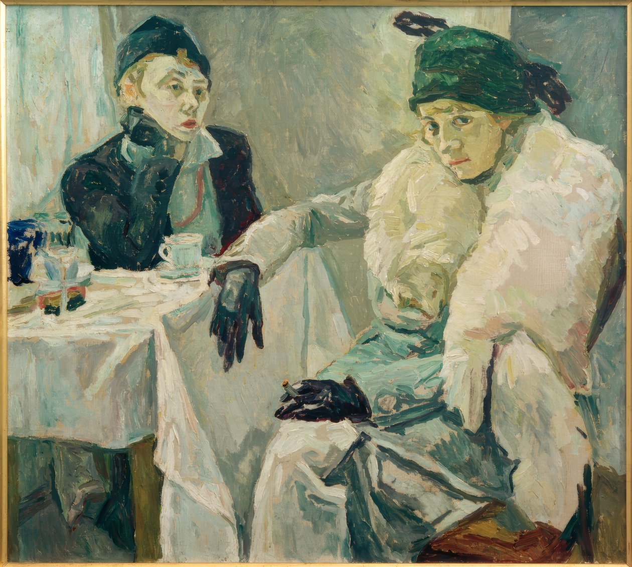 Dwie panie w kawiarni? autorstwa Hans Fuglsang