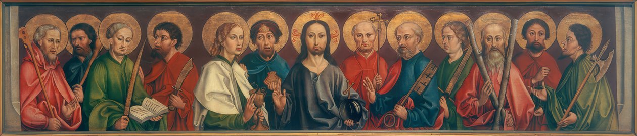 Chrystus i Dwunastu Apostołów autorstwa Hans Haider