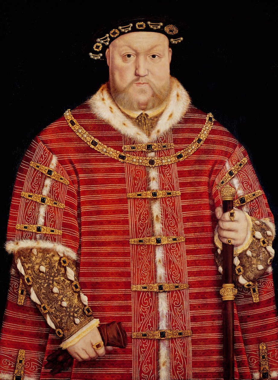 د هنري VIII پولی انځور autorstwa Hans Holbein der Jüngere