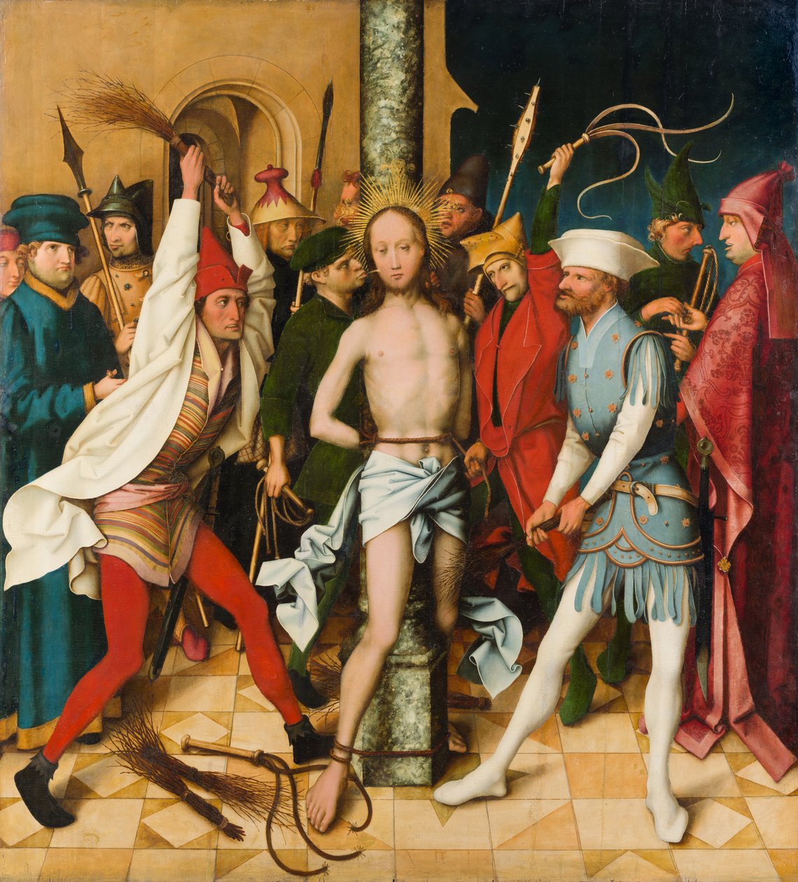 Biczowanie autorstwa Hans Holbein the Elder