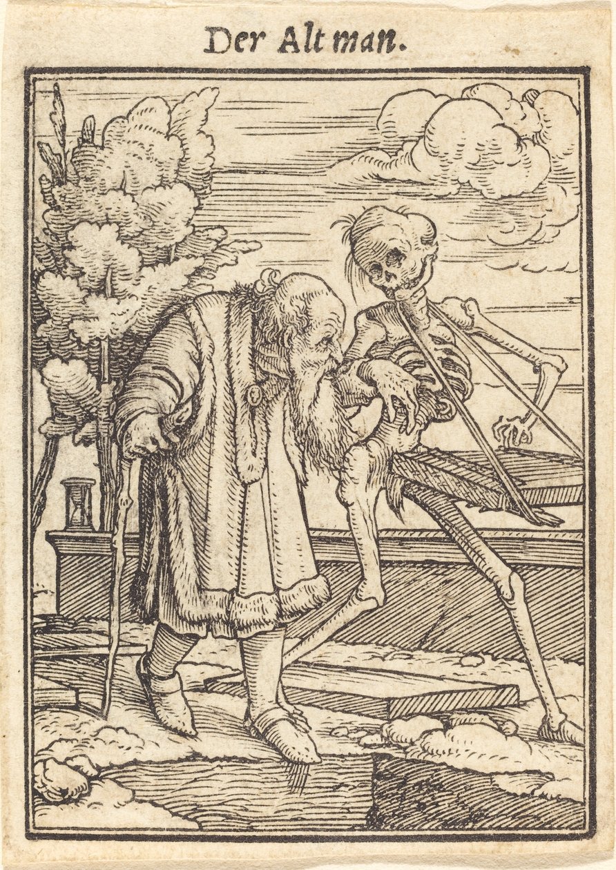Tam Alt człowiek. autorstwa Hans Holbein der Jüngere