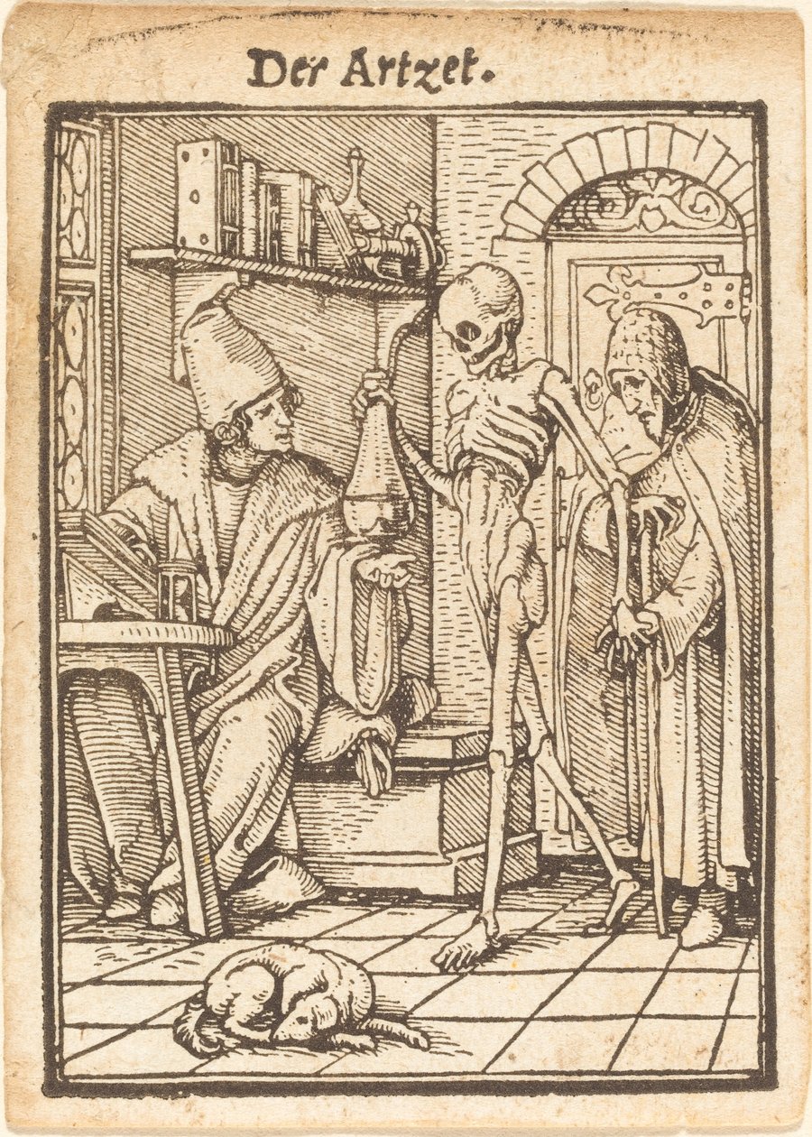 Doktor. autorstwa Hans Holbein der Jüngere